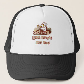Science Is Like Magic But Real Science Teachers Trucker Hat