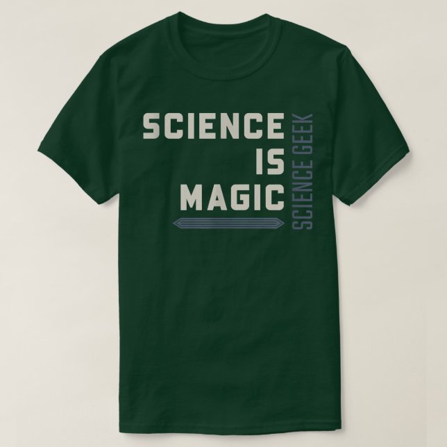Science Is Magic 1975 T-Shirt (Design Front)