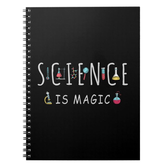Science is magic notebook (Front)
