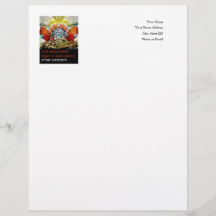 Science is Physics or Stamp Collecting Custom Letterhead