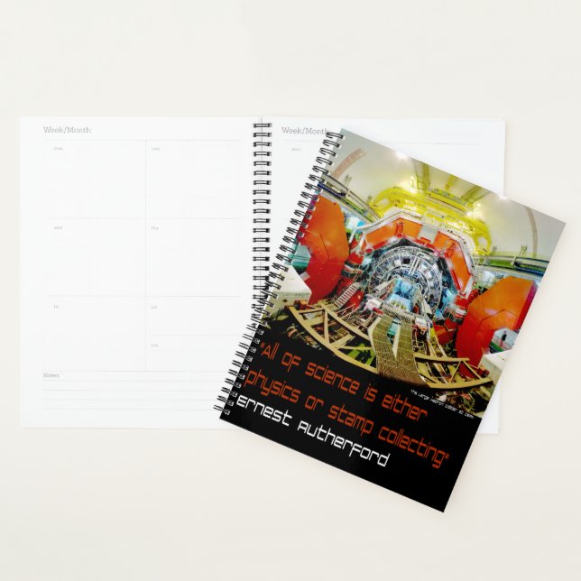 Science is Physics or Stamp Collecting Planner (Display)