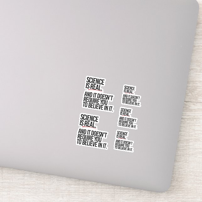 SCIENCE IS REAL (Detail)