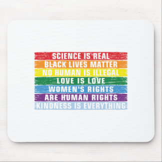 Science Is Real Black Lives Matter Mouse Pad