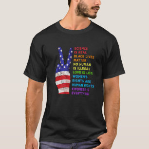 Science Is Real Black Lives Matter Shirt Gay Pride