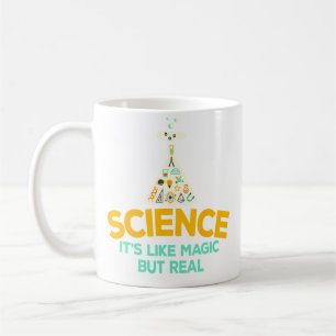 Science It'S Like Magic But Real Kids Scientist Te Coffee Mug