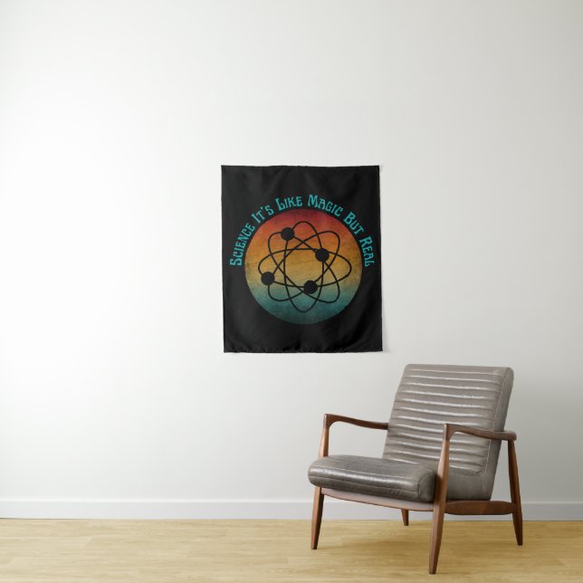 science it's like magic but real  tapestry (In Situ)