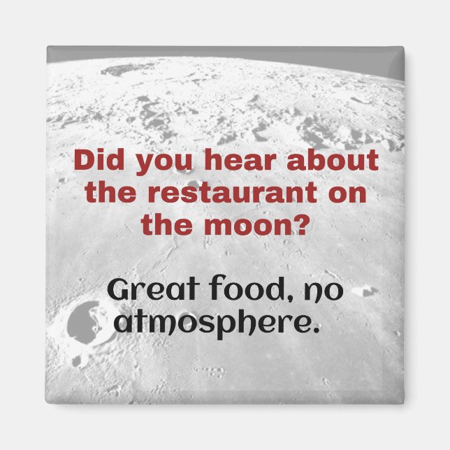 Science Joke, Dad Joke magent Magnet (Front)