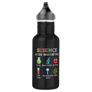 Science keeps you curious 532 ml water bottle