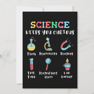 Science keeps you curious invitation