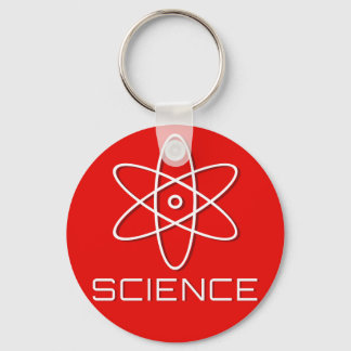 Science Keychain Red