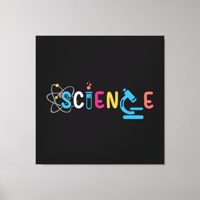 Science Lab Canvas Print (Front)