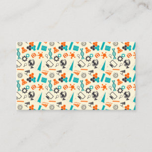 Science Lab Chemistry Love Proton Electron Neutron Business Card