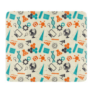 Science Lab Chemistry Love Proton Electron Neutron Cutting Board
