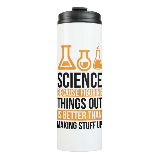 Science Lab laboratory technician Scientist Thermal Tumbler (Front)