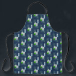 Science Lab Test Tubes and Beakers Apron<br><div class="desc">Science lab test tubes and beakers,  Science laboratory design leggings with bubbling beakers and test tubes for scientists with style!</div>