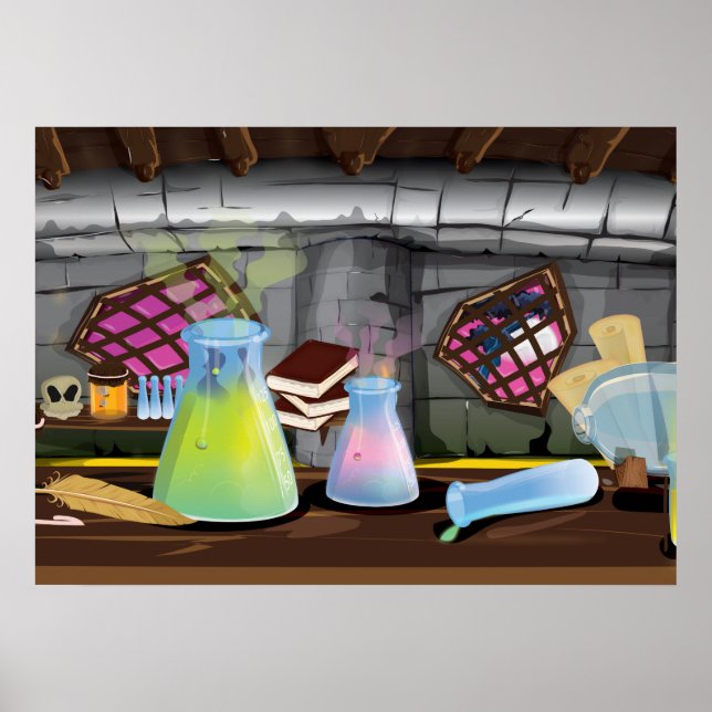 Science Laboratory Poster (Front)