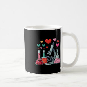 Science Love Hearts Stem Teacher Valentine Coffee Mug