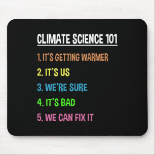 Science March – Earth Day Gift For Climate Change Mouse Pad