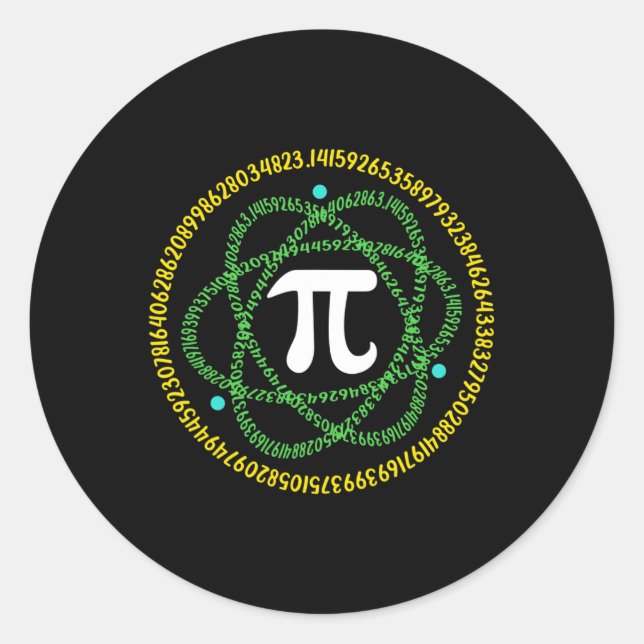 Science Math Teachers Shirts  Classic Round Sticker (Front)