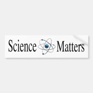 Science Matters Bumper Sticker