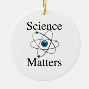 Science Matters Ceramic Ornament