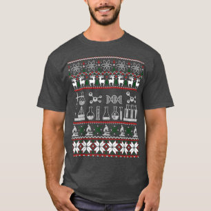 Science Medical Lab Ugly Christmas Sweater Chemist
