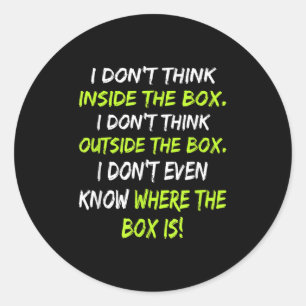 Science Nerd - Inventor - R&d Develop New Idea Classic Round Sticker