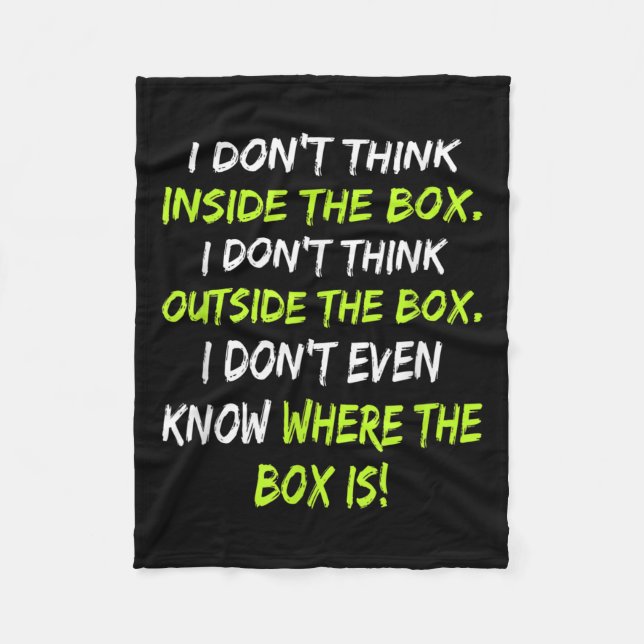 Science Nerd - Inventor - R&amp;d Develop New Idea Fleece Blanket (Front)