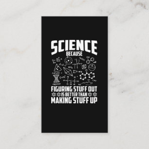 Science Nerd Mathematician Chemist Physicist Business Card