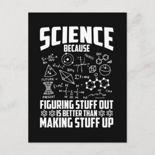Science Nerd Mathematician Chemist Physicist Postcard