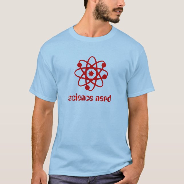 Science Nerd Tee. T-Shirt (Front)