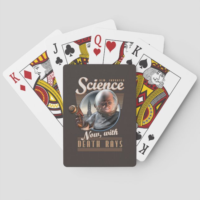 Science: Now with Death Rays Playing Cards (Back)