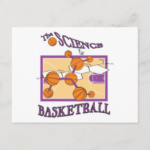 science of basketball postcard