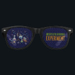 Science Party Retro Sunglasses<br><div class="desc">Welcome your little scientists to a fantastic science-themed kids' birthday party with our Chemistry Set sunglasses! These captivating sunglasses features a chemistry set design with neon-coloured accents, setting the perfect tone for your science celebration. Hang it at the entrance to greet your guests and excite them for a day filled...</div>