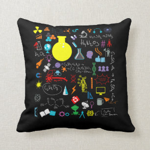 Science Physic Math Chemistry Biology Astronomy Cushion
