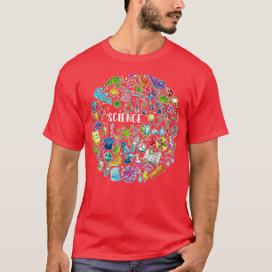 Science Physic Math Chemistry Biology Astronomy Te T-Shirt