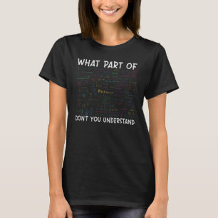 Science Physics Math For Teacher And Student T-Shirt