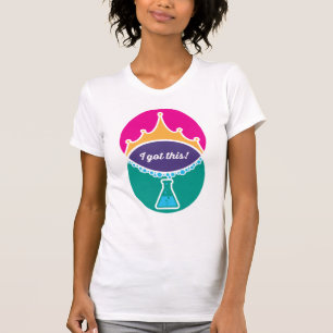Science Princess (Bold) Womens Shirt