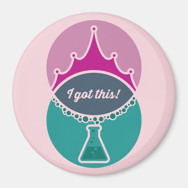 Science Princess (Muted) Magnet (Front)