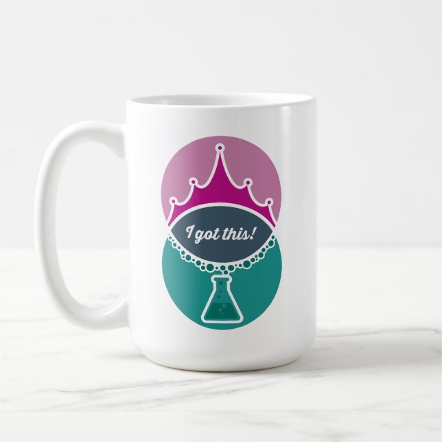 Science Princess (Muted) Mug (Left)