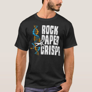 Science Rock Paper Crispr  Engineer Sayings  T-Shirt