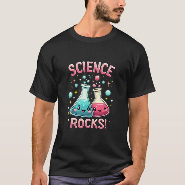Science rocks funny cute breakers T-Shirt (Front)