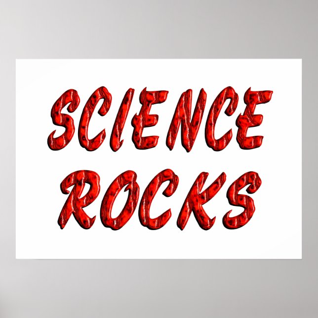 Science ROCKS Poster (Front)