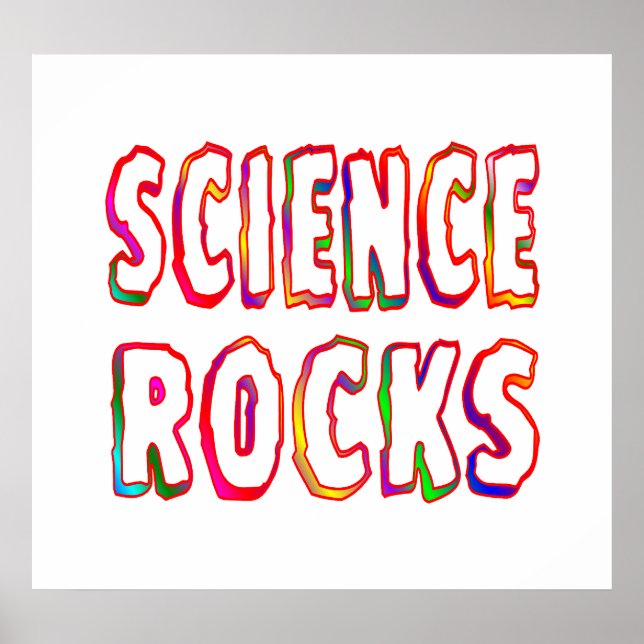 Science Rocks Poster (Front)