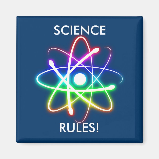 SCIENCE RULES | Atom Magnet (Front)