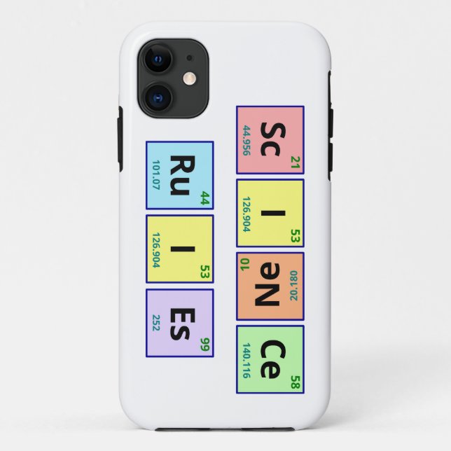 Science rules Case-Mate iPhone case (Back)