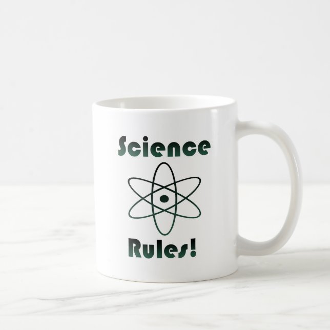 Science Rules Coffee Mug (Right)