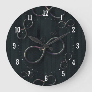 Science Rules   Infinity Geek Gifts Large Clock