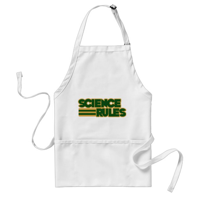 Science Rules Standard Apron (Front)