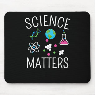 Science S - Funny Science Pun Sticker1  Mouse Pad